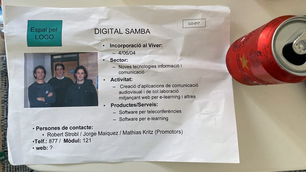 Digital Samba founders in 2004