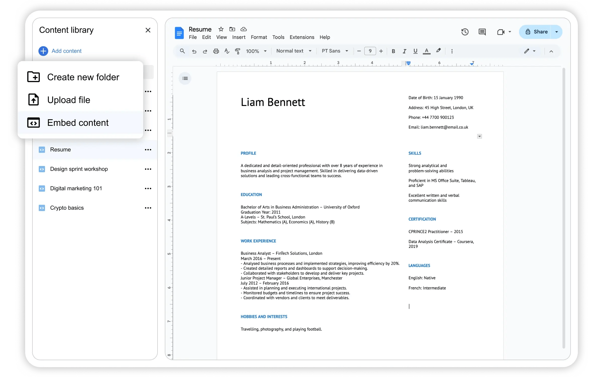 5. Third-Party Content Integration