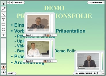 Presenter - The first version of Samba Live