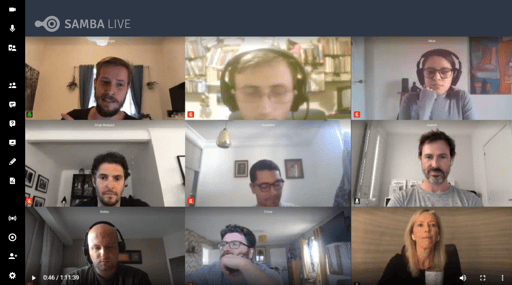 Samba Live's software today